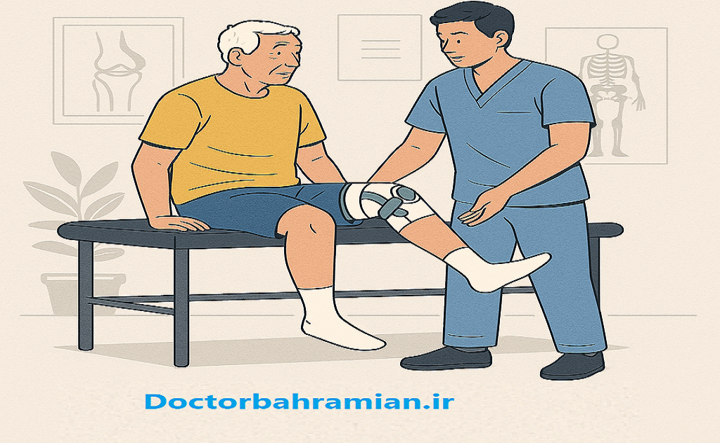 فیزیوتراپی بعد از تعویض مفصل زانو